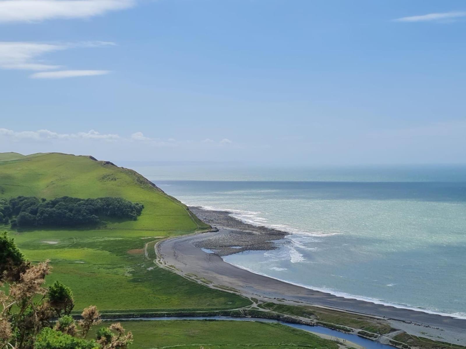 Spacious Luxury Escape With Sea Views And Pet Friendly At Clarach Bay Aberystwyth Luaran gambar