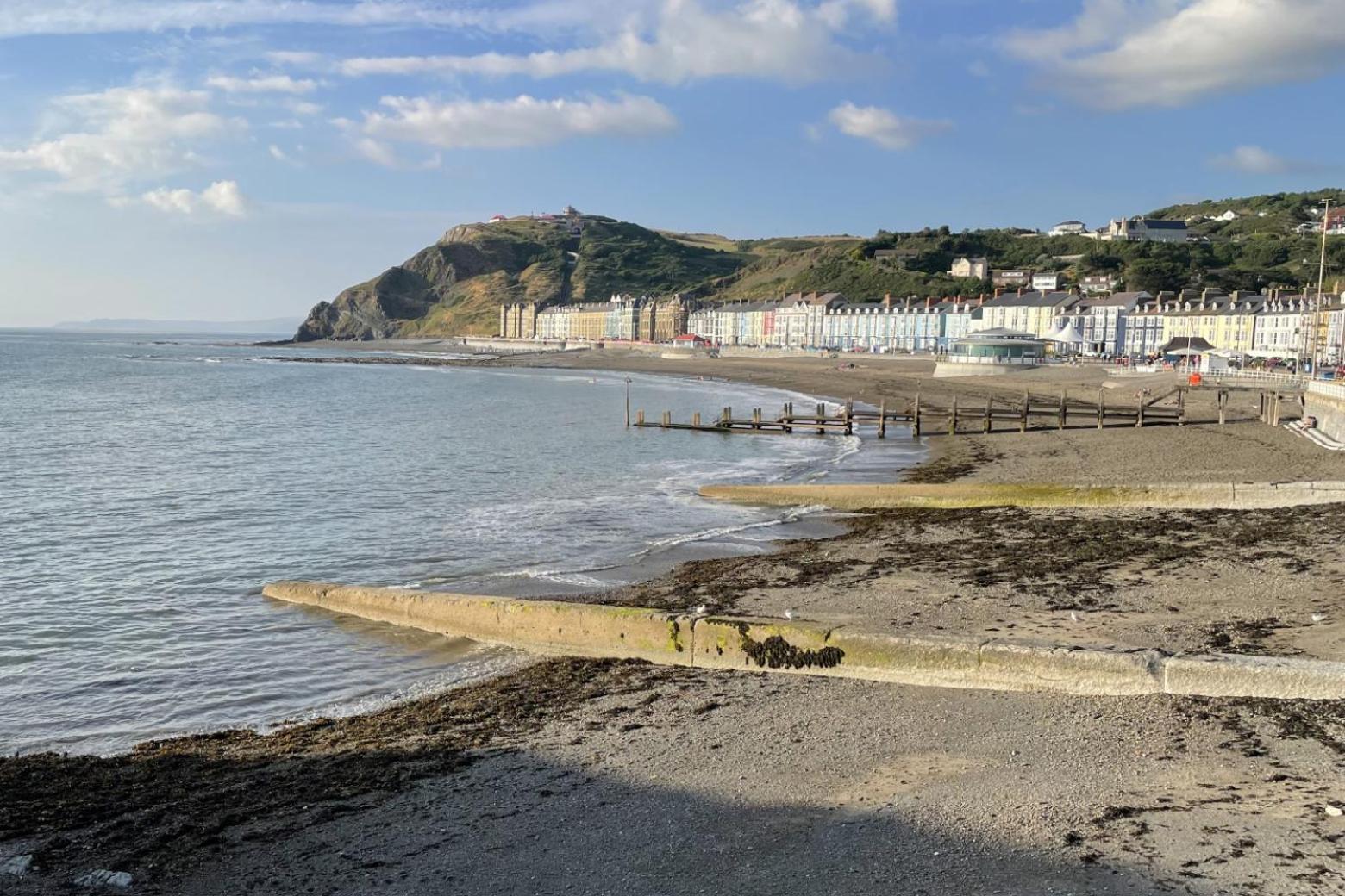 Spacious Luxury Escape With Sea Views And Pet Friendly At Clarach Bay Aberystwyth Luaran gambar