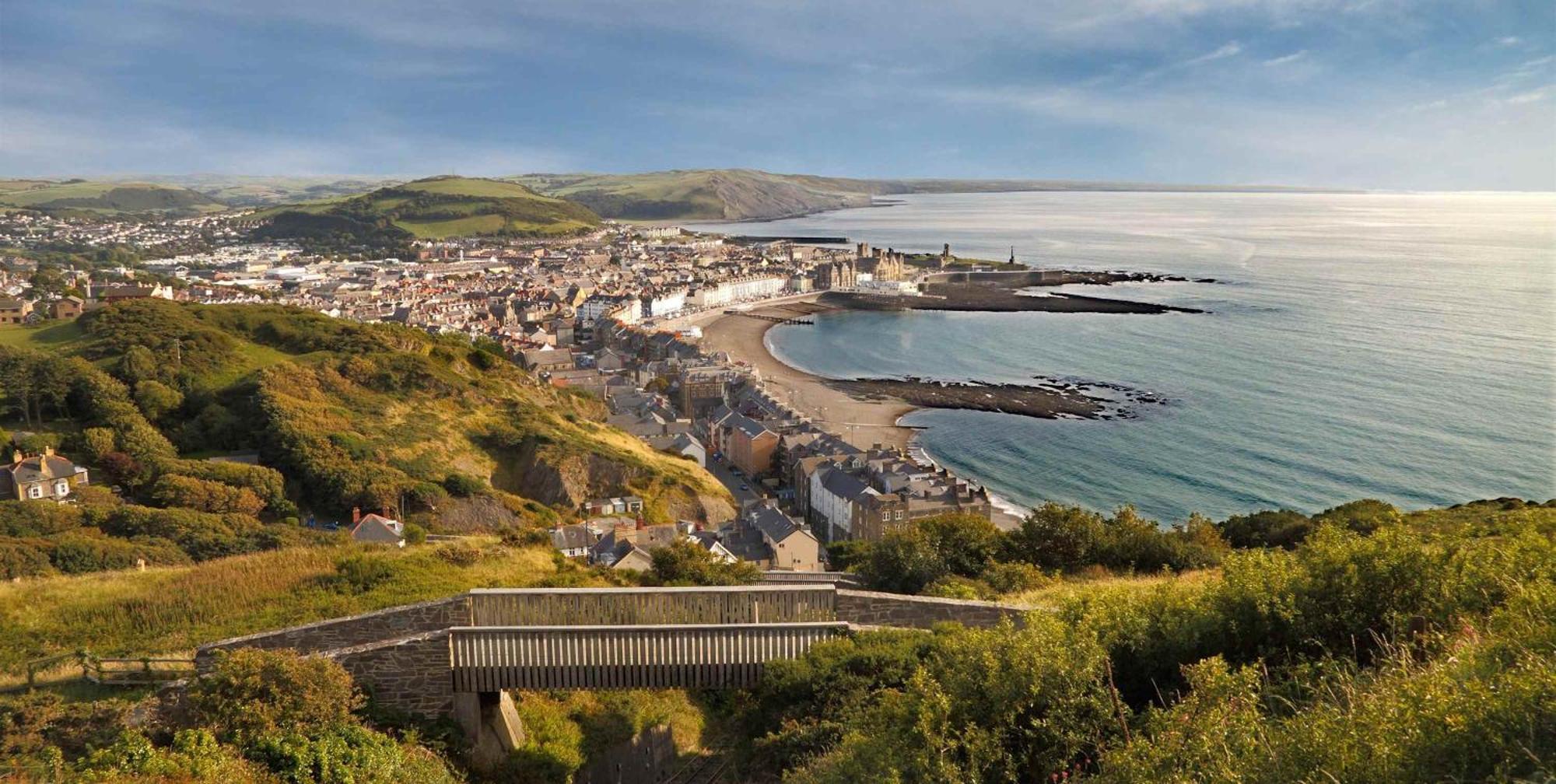 Spacious Luxury Escape With Sea Views And Pet Friendly At Clarach Bay Aberystwyth Luaran gambar